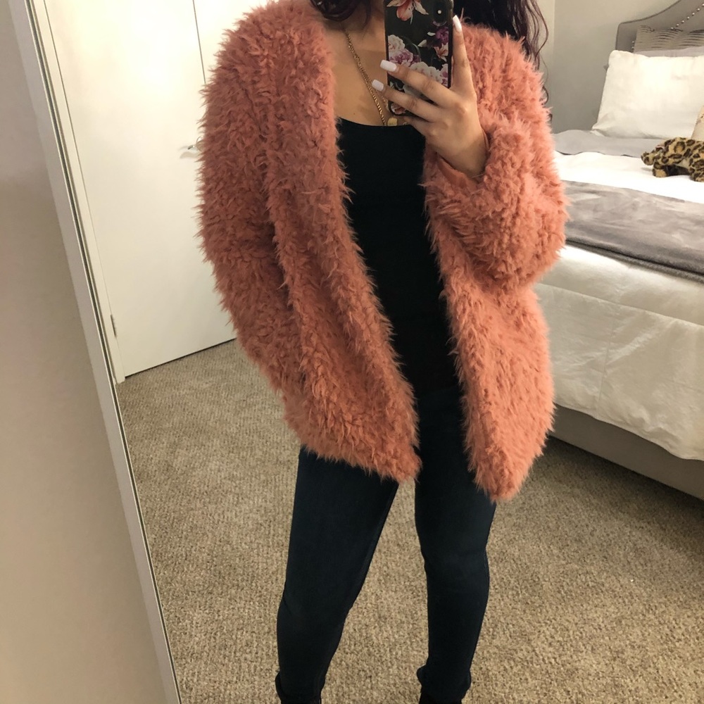 Foxy faux fur jacket